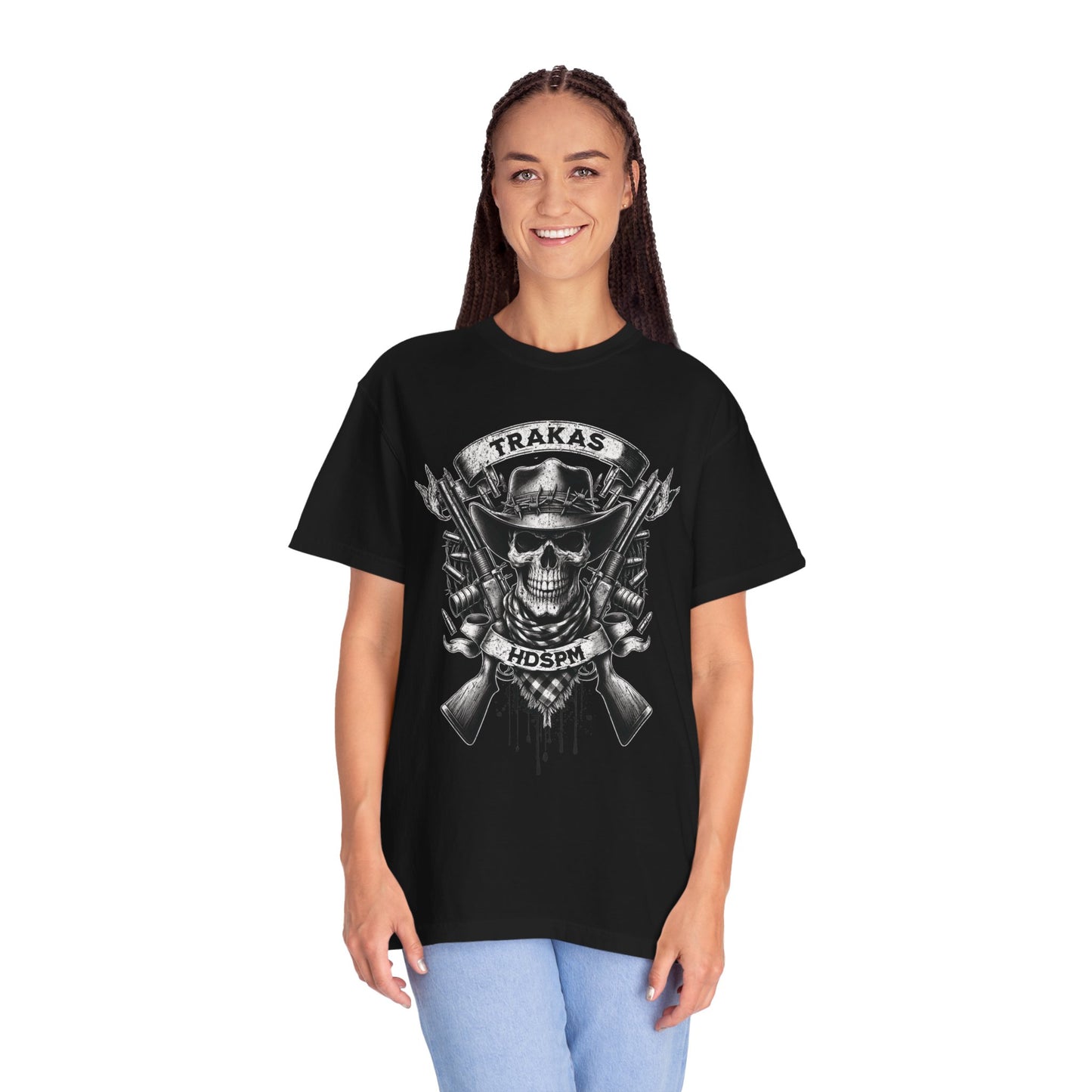 Trakas HDSPM Skull Unisex Garment-Dyed T-shirt