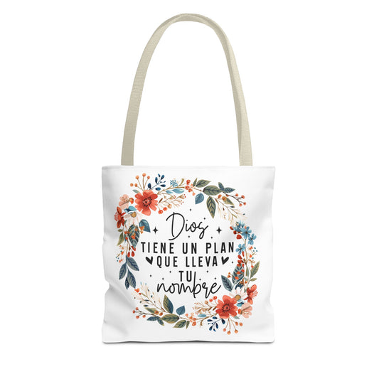 Dios Tiene Un Plan - 13" Tote Bag