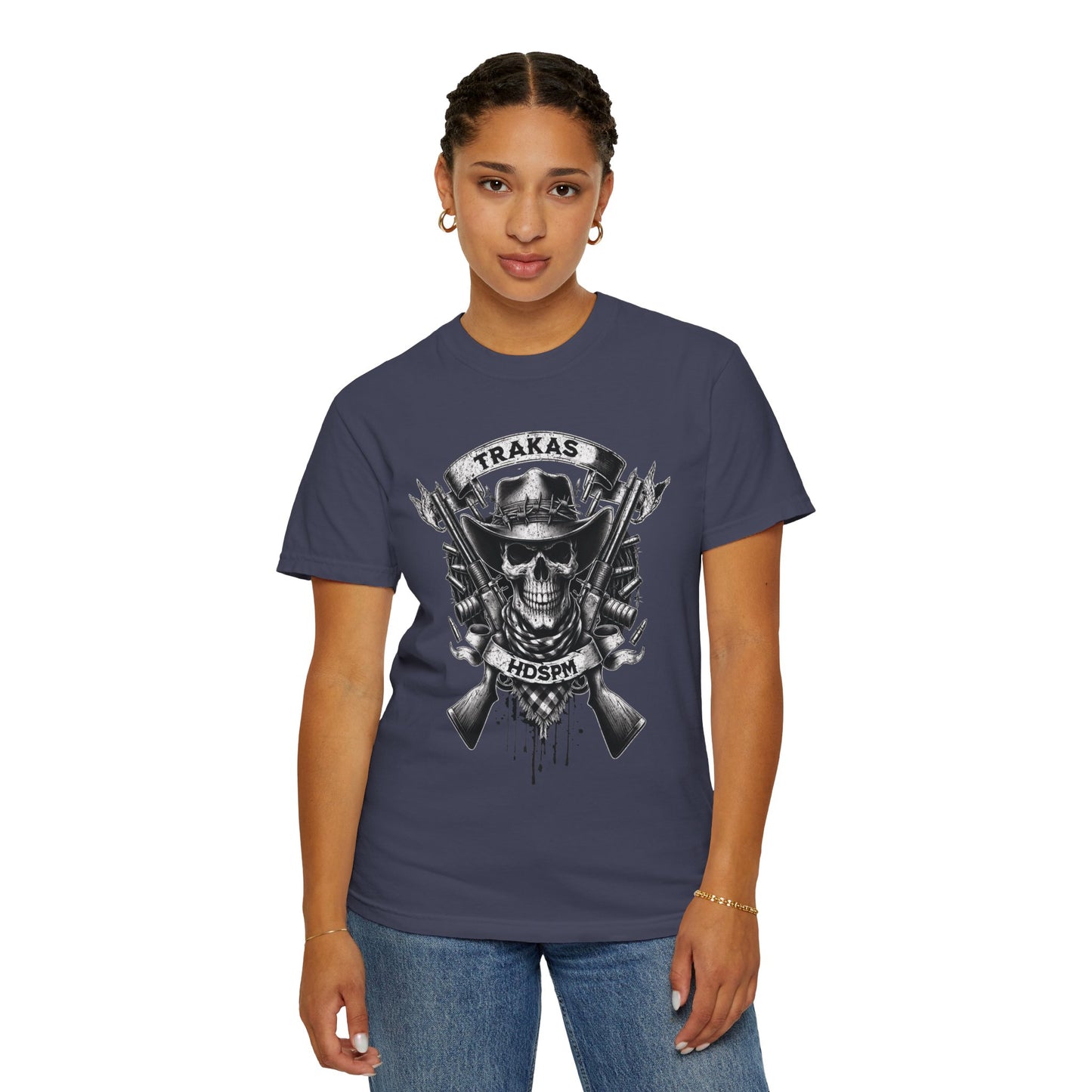 Trakas HDSPM Skull Unisex Garment-Dyed T-shirt