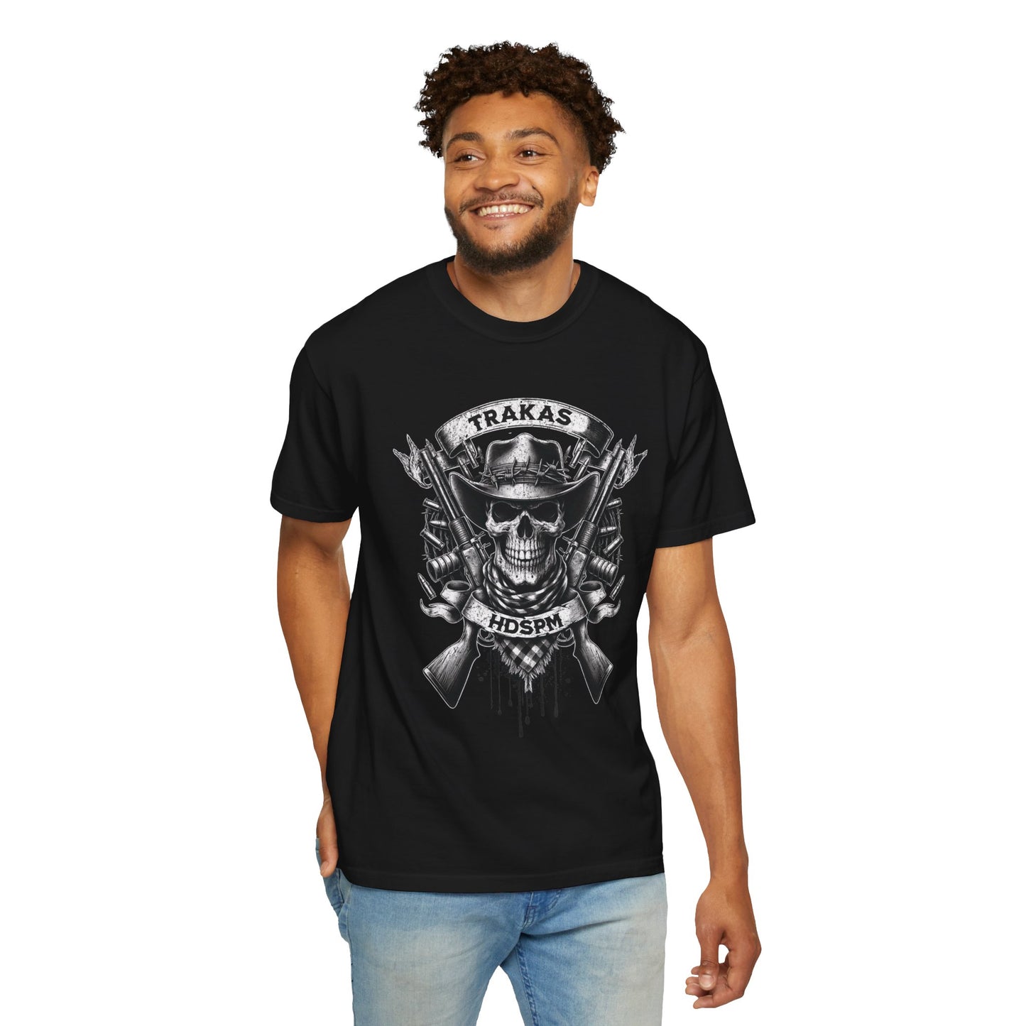 Trakas HDSPM Skull Unisex Garment-Dyed T-shirt