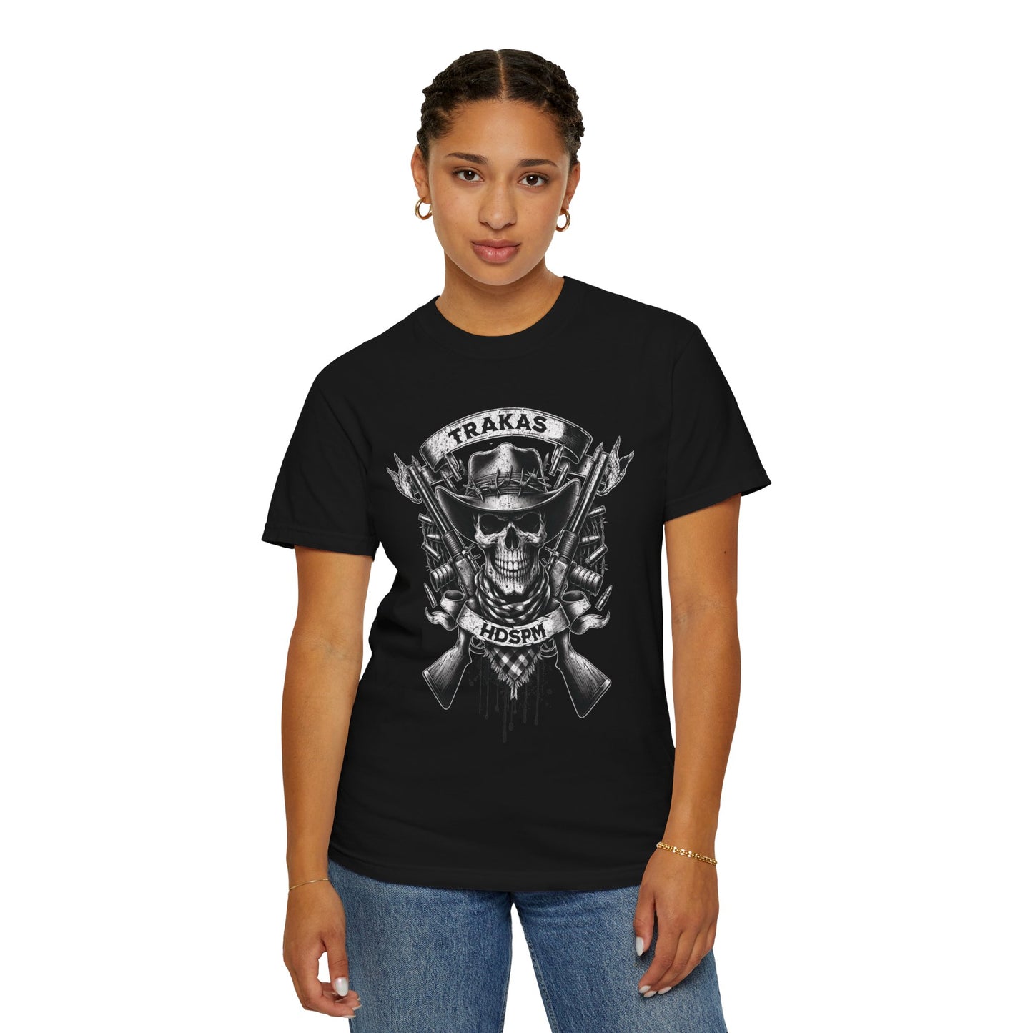 Trakas HDSPM Skull Unisex Garment-Dyed T-shirt