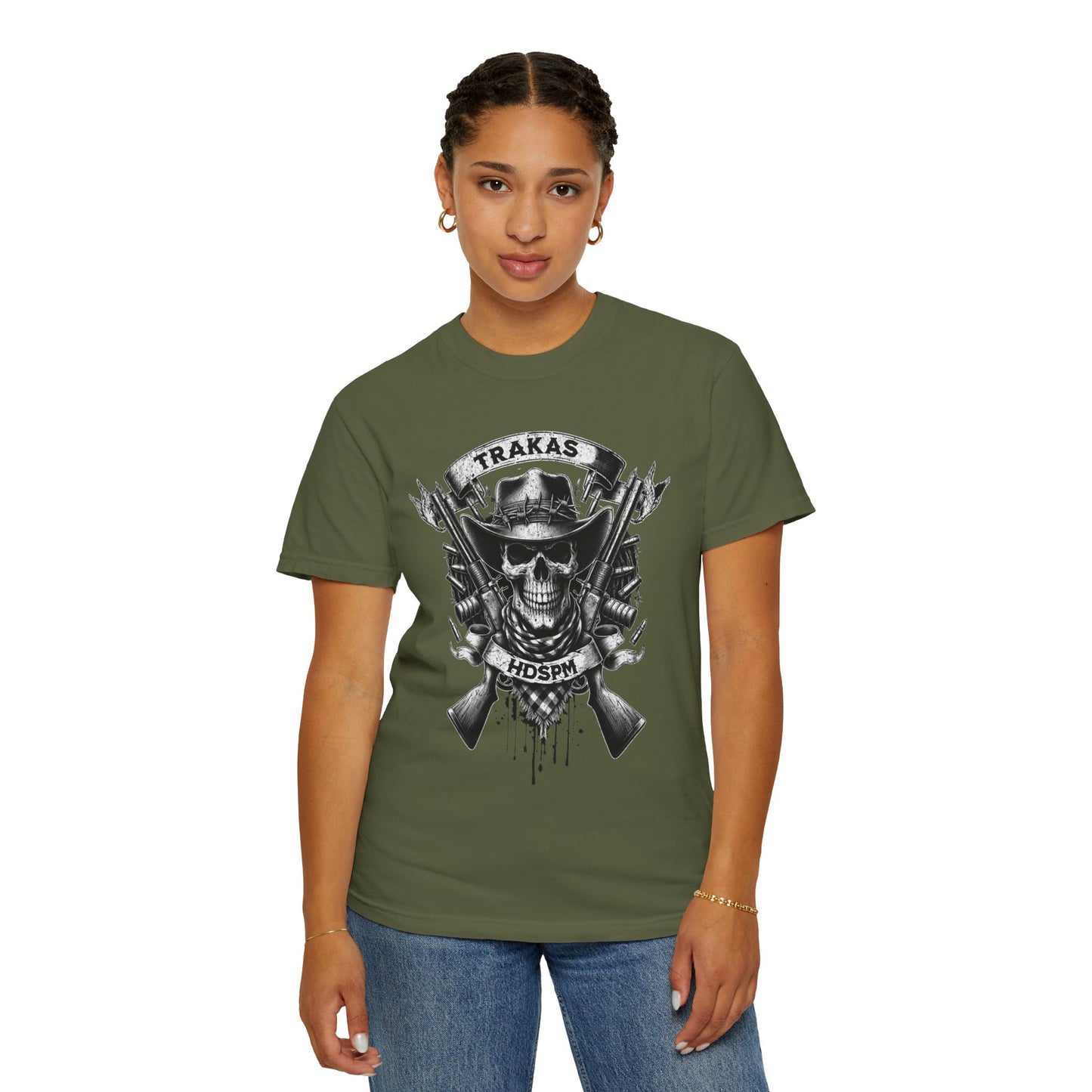 Trakas HDSPM Skull Unisex Garment-Dyed T-shirt