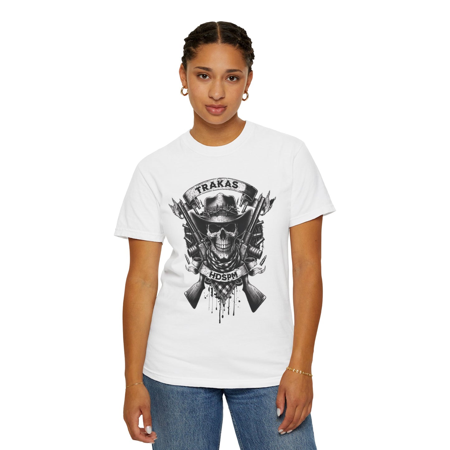 Trakas HDSPM Skull Unisex Garment-Dyed T-shirt