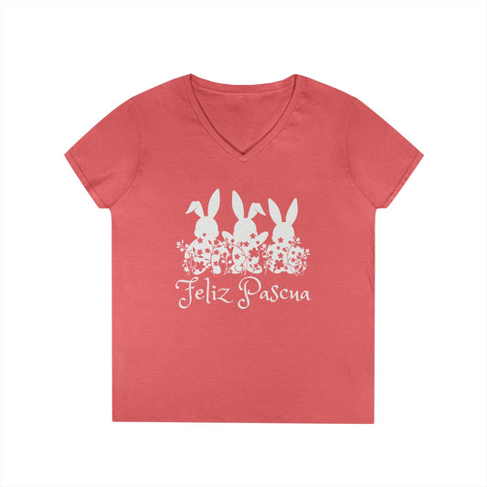 Copy of Copy of Ladies' V-Neck T-Shirt